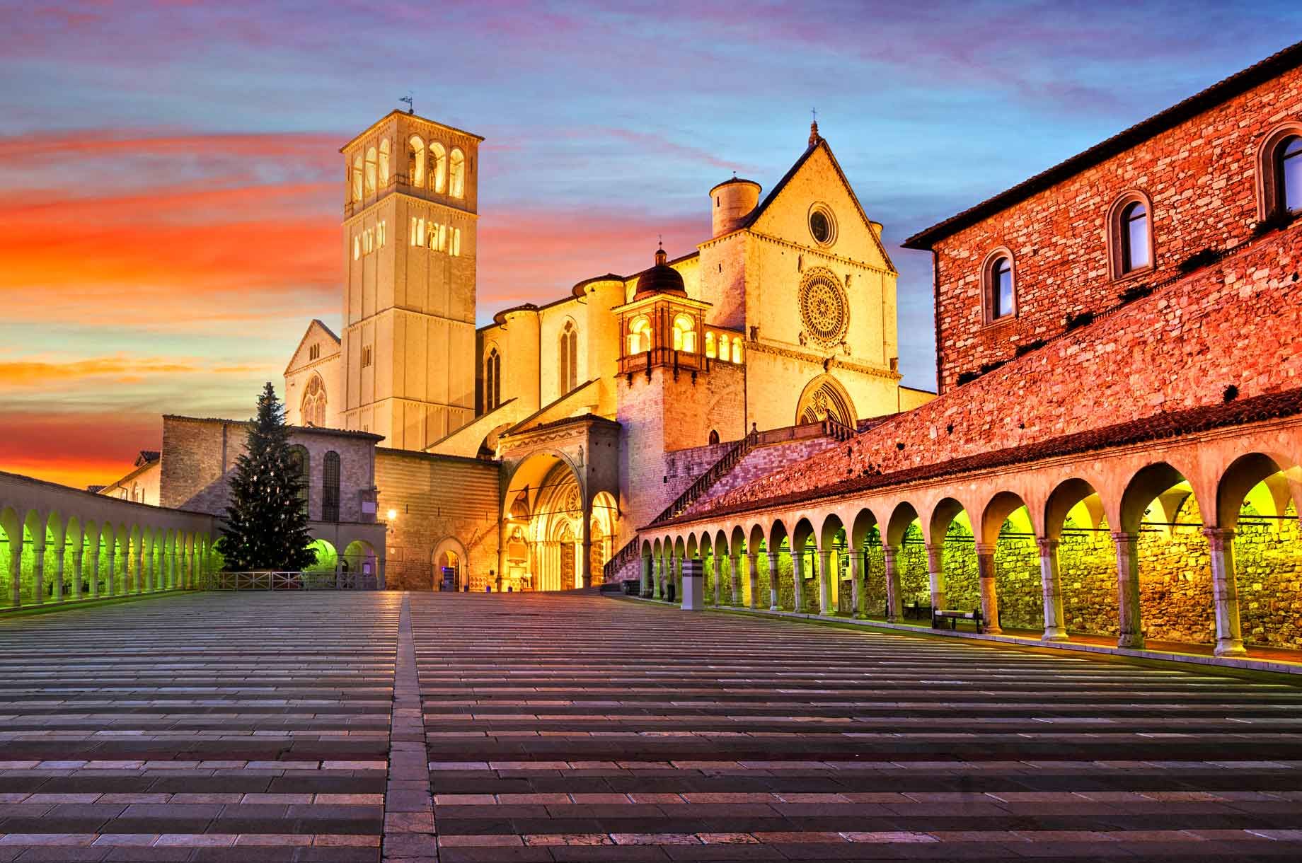 Assisi San Francesca Basilica Church